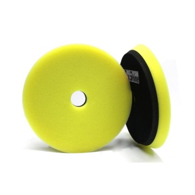 Поролоновый полировальный круг средний желтый 125x148x20мм. MaxShine