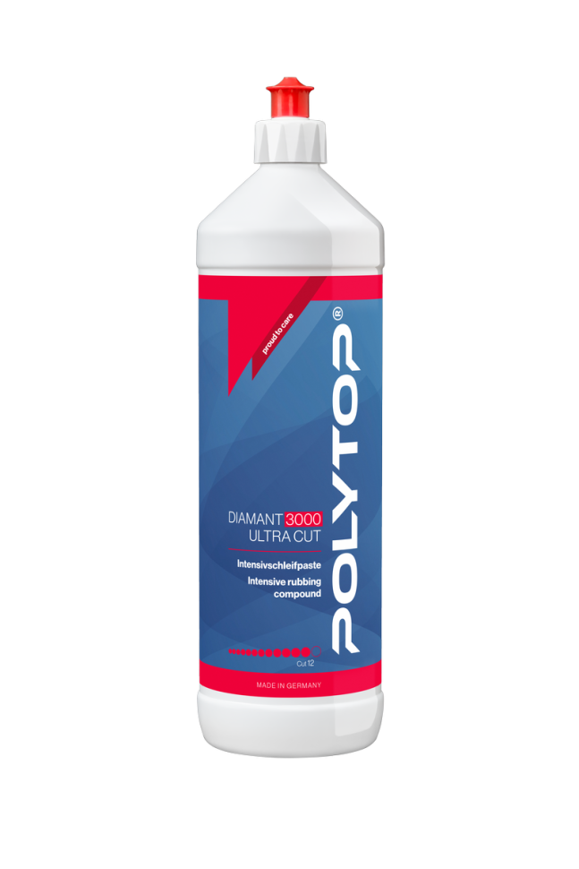 POLYTOP Diamant 3000 Ultra Cut - Абразивная полировальная паста (P1500) 1L